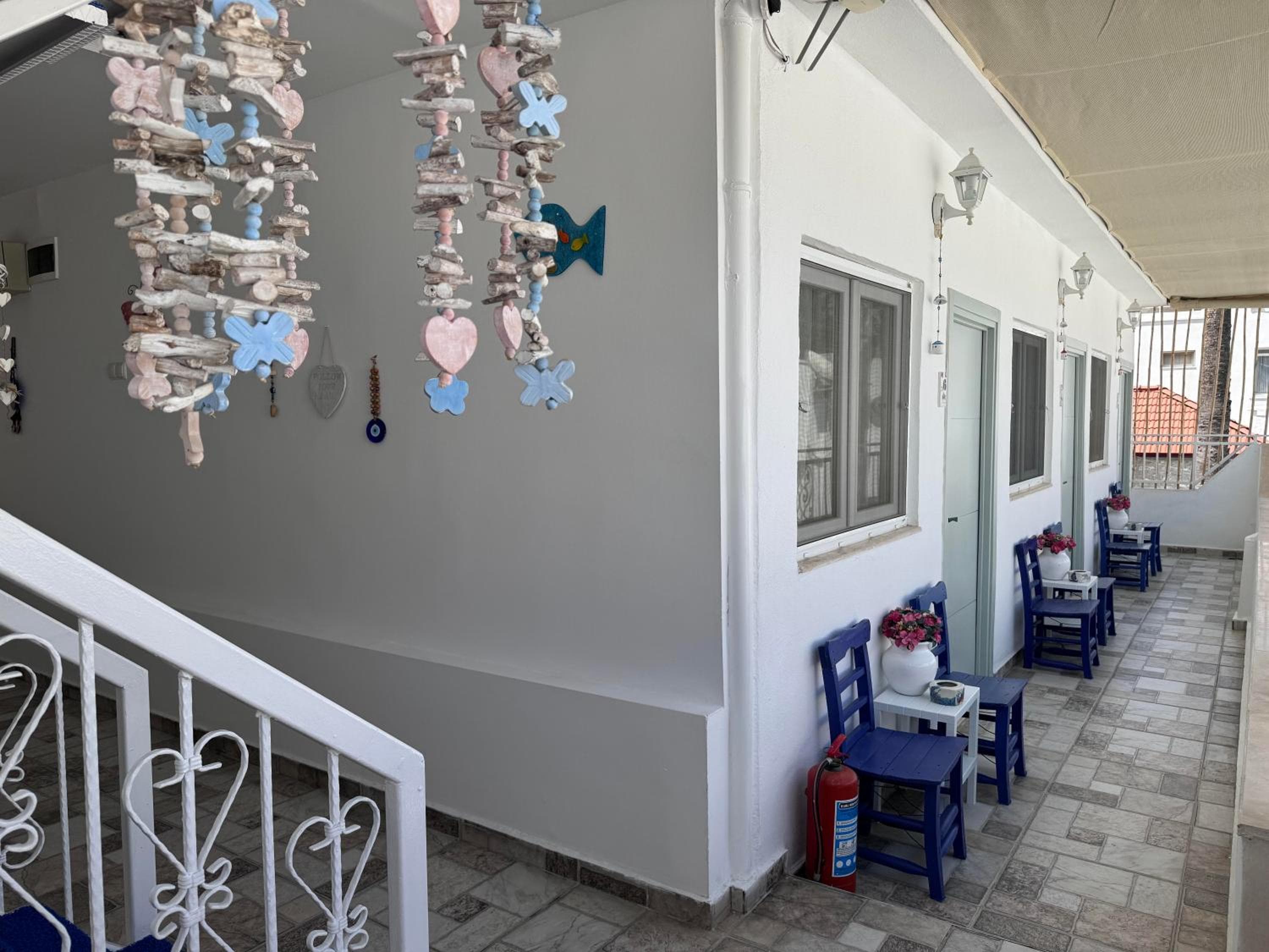 White and Blue Bodrum